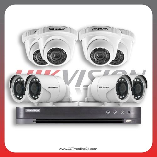 Paket CCTV Hikvision Analog HD 1.0 2MP Fixed 8CH