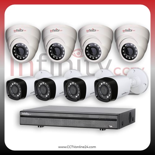 Paket CCTV Infinity Black Series 4MP Fixed 8CH