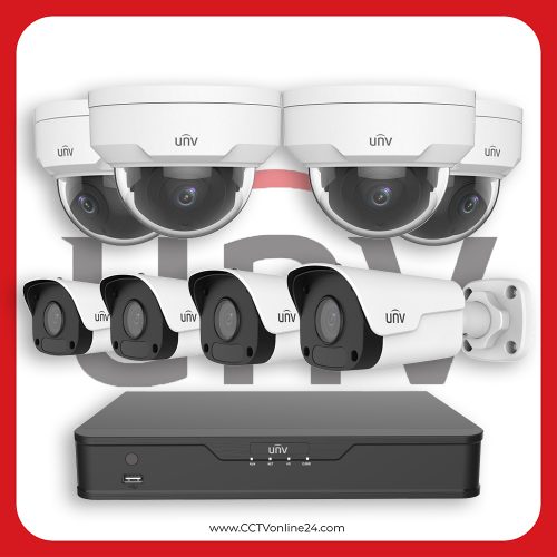 Paket CCTV Uniview IP 2MP Fixed 8CH