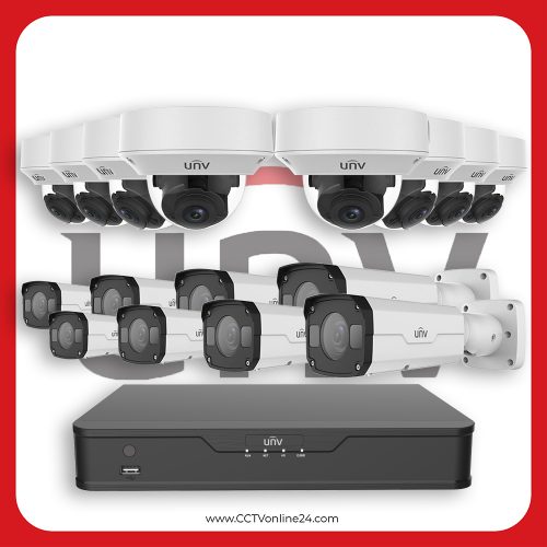 Paket CCTV Uniview IP 2MP Varifocal 16CH