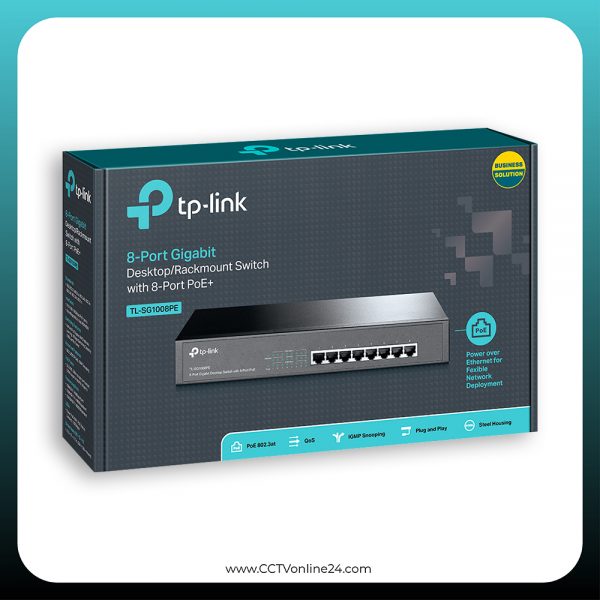 TP-LINK TL-SG1008PE - box