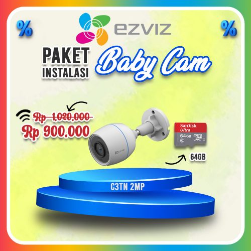 promo paket baby cam C3TN
